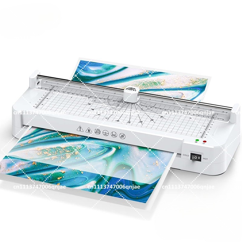 Home Textiles Fabric - A3 Laminiergerät mit Integriertem Schneidemesser, 2-in-1