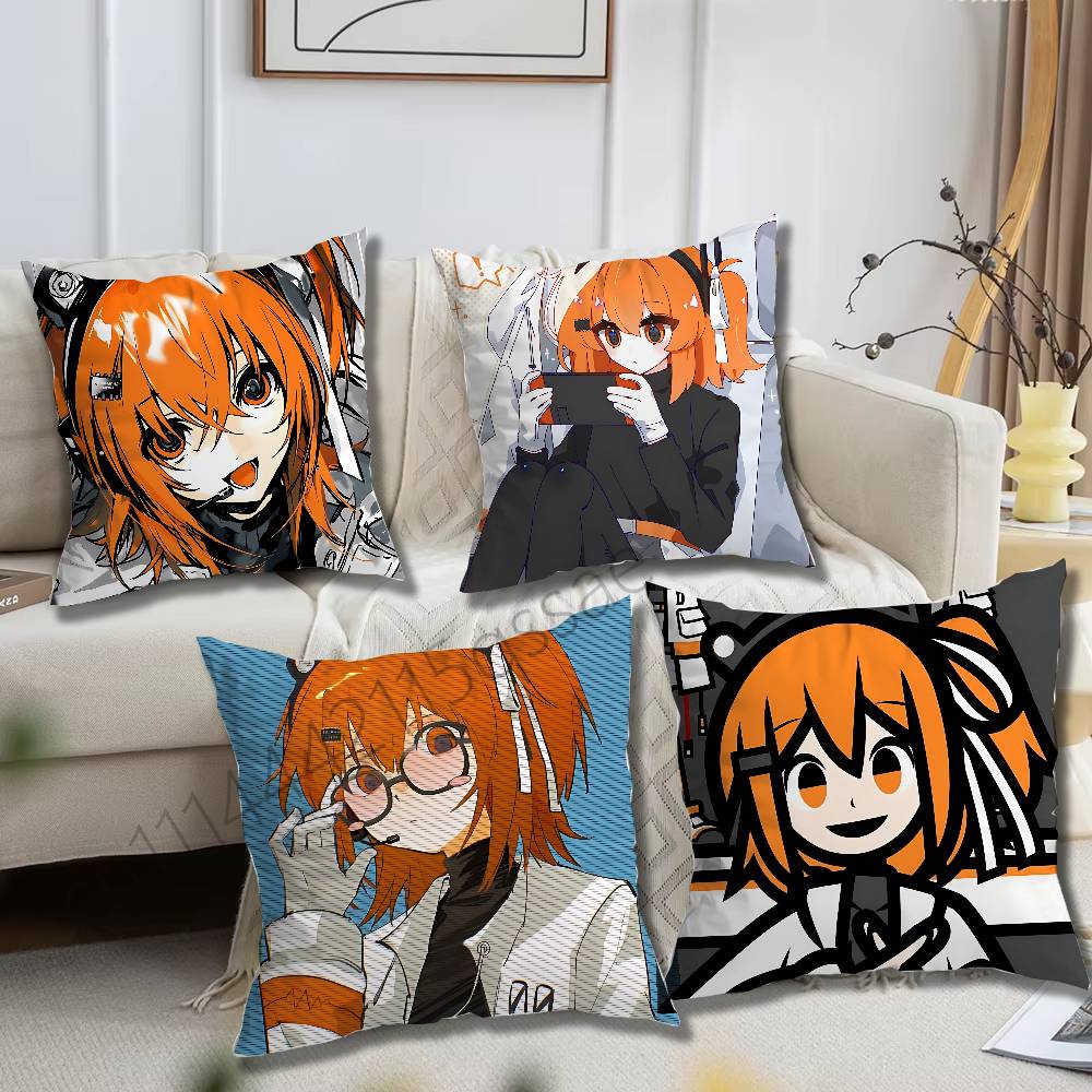 Home Textiles Images - Digitaler virtueller Bildkissenbezug Adachi Rei, bedruckter