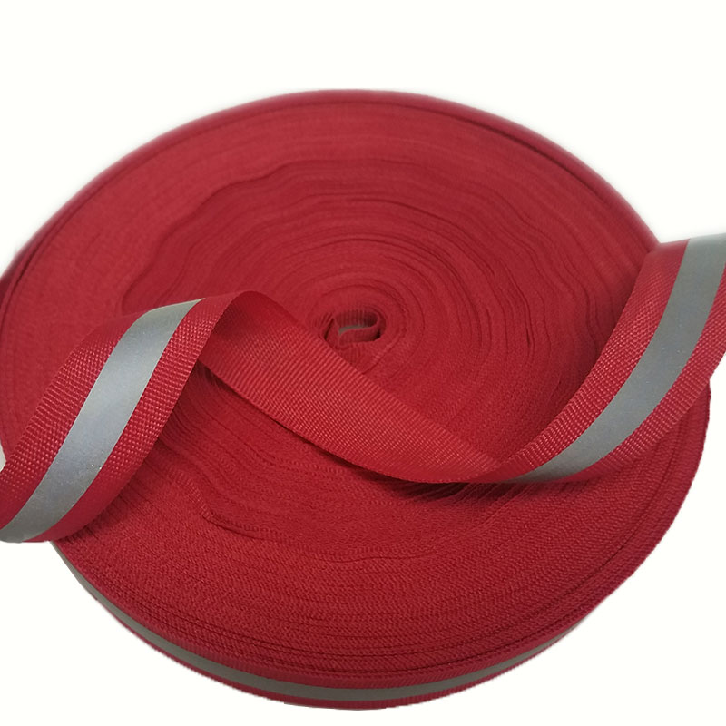 Home Textiles Sale - Hochwertiges 16 mm reflektierendes Polyester-Biggrainband in