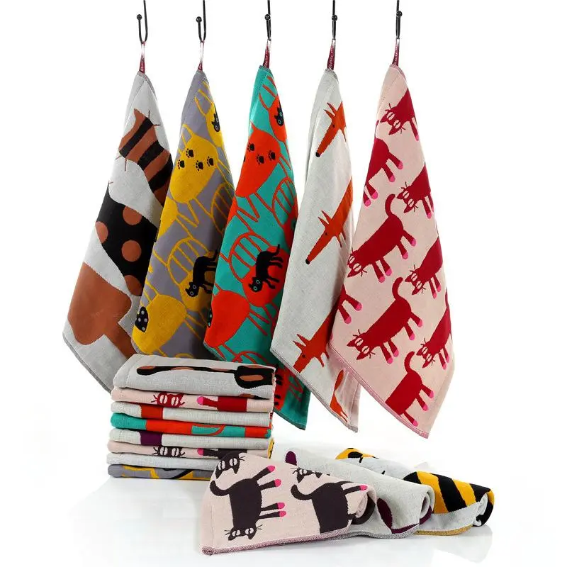 Home Textiles Face Towel - Baby Handtuch Baumwolle Bad Cartoon Handtuch