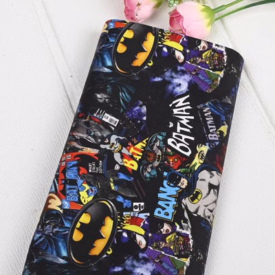 Home Textiles Design - Batman Bandai Anime Design 100er Baumwollstoff