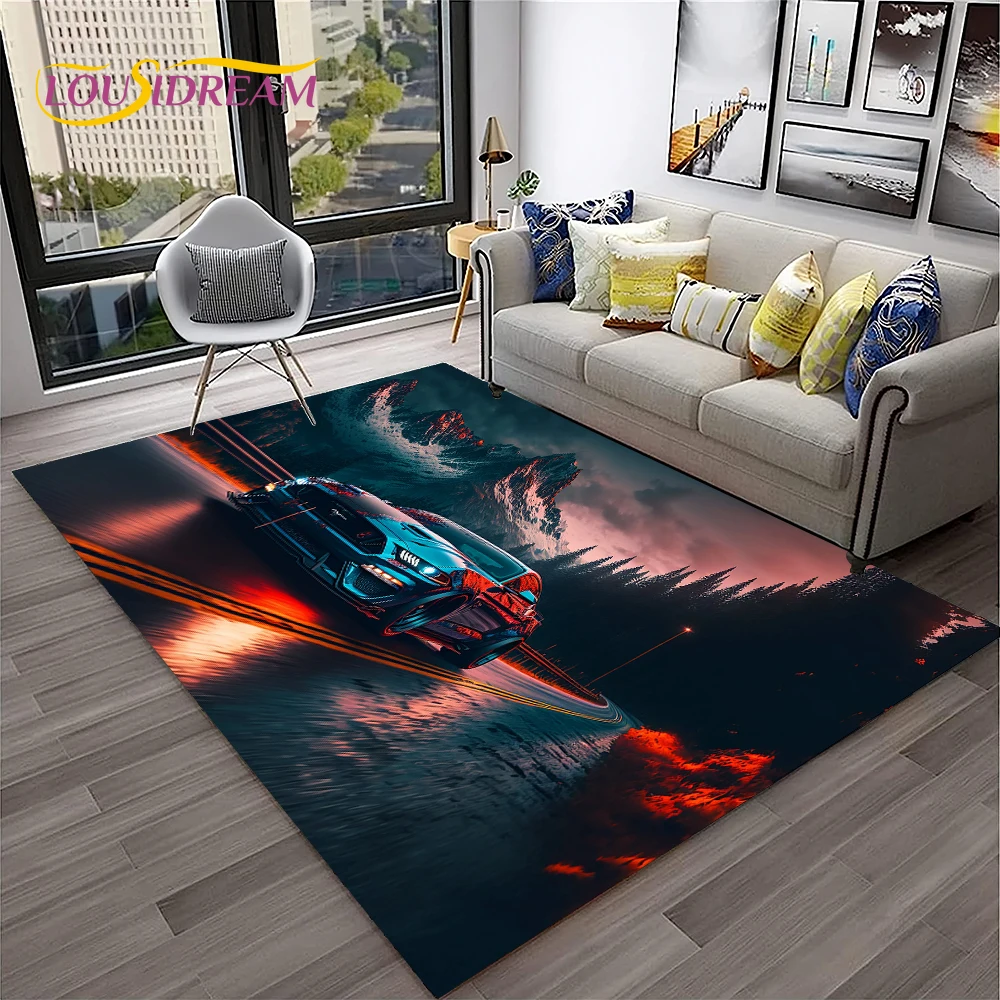 Home Textiles Sale - Classics Ford GTR Mustang Autoteppich für