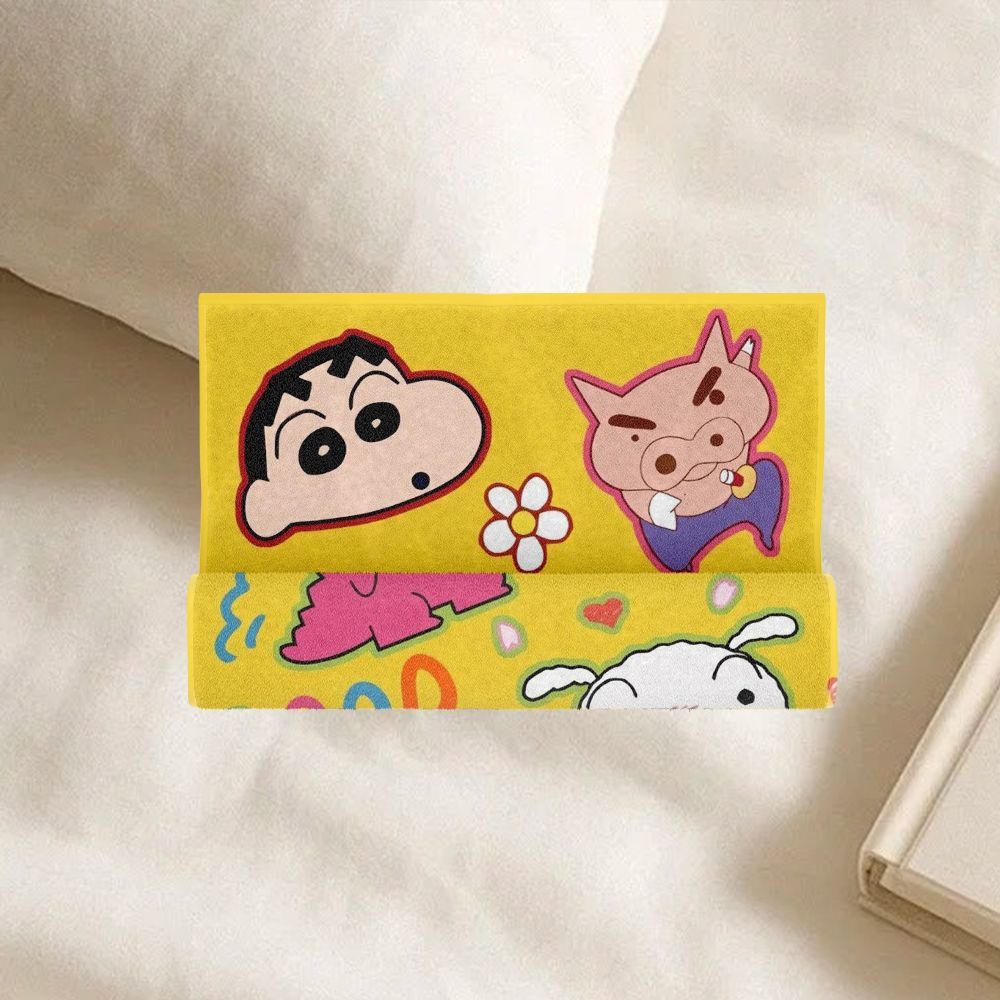 Niedliches Cartoon-Crayon-Shin – Home Textiles Face Towel Bewertung und Preis