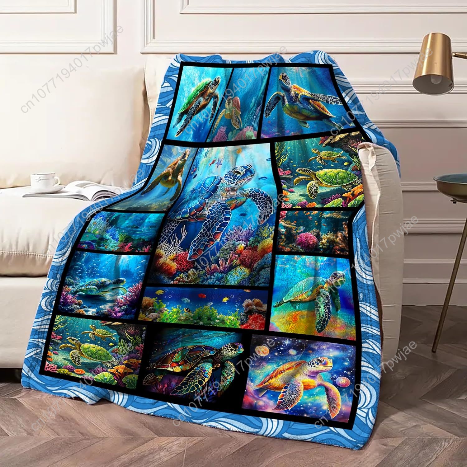 Flanell-Überwurfdecke mit Meer – Quality Home Textiles Bewertung und Preis