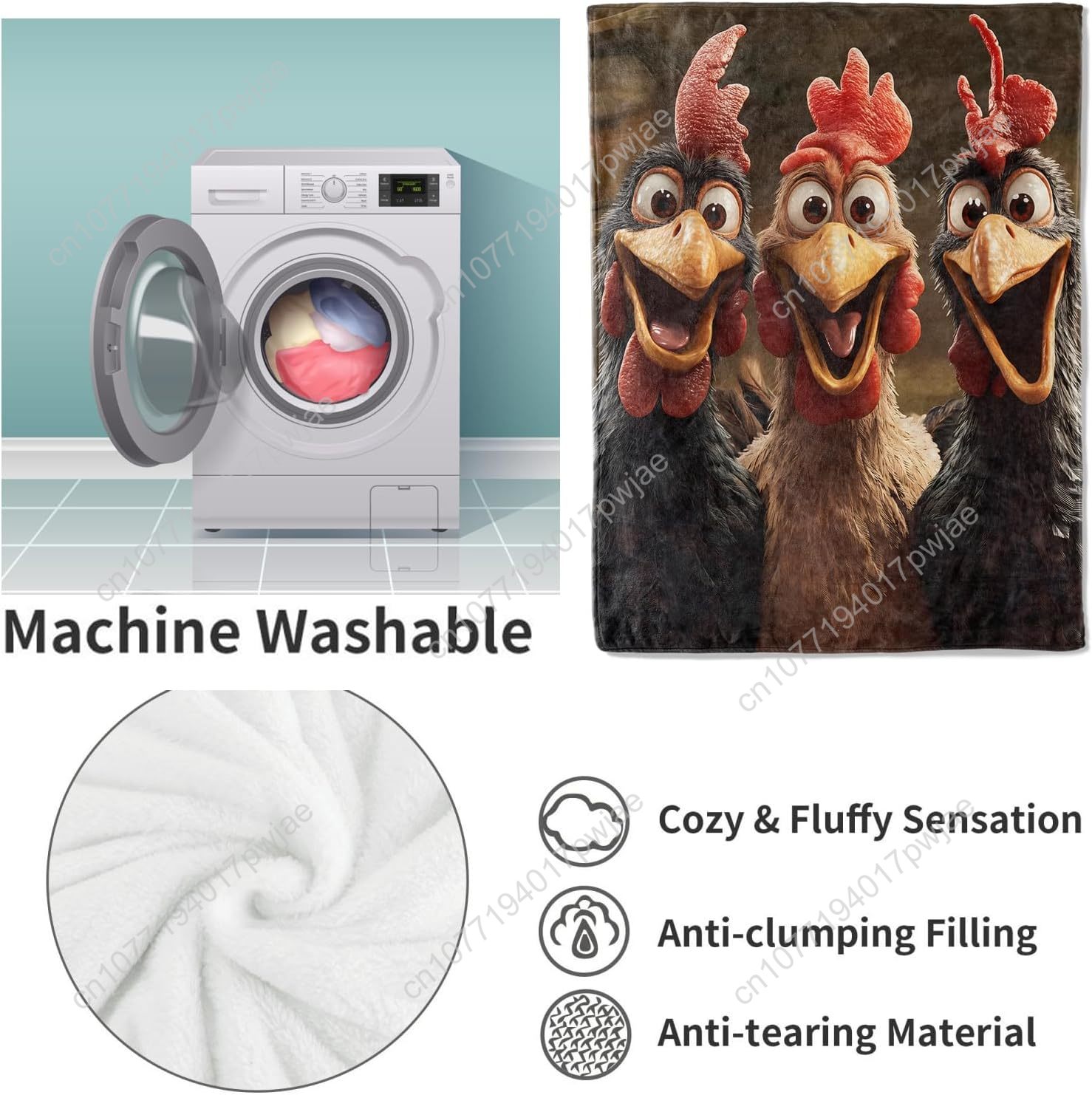 Hühnerdecke, Geschenke für Fra – Quality Home Textiles Bewertung und Preis