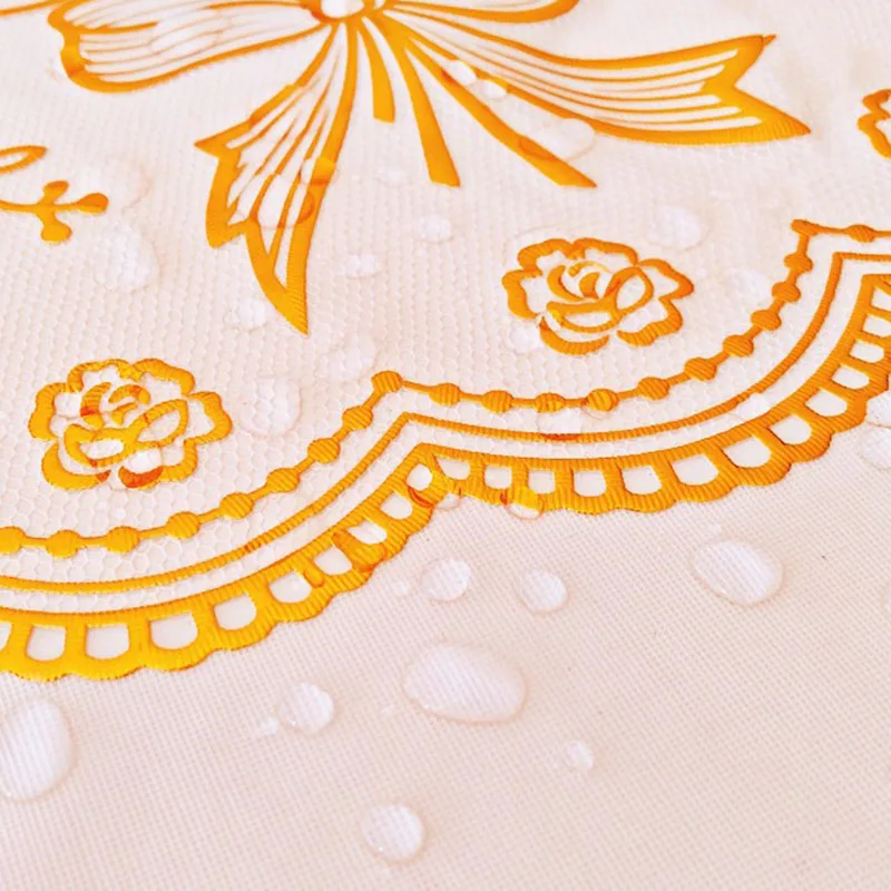 Neue ovale wasserdichte PVC-Ti – Home Textiles Today News Bewertung und Preis
