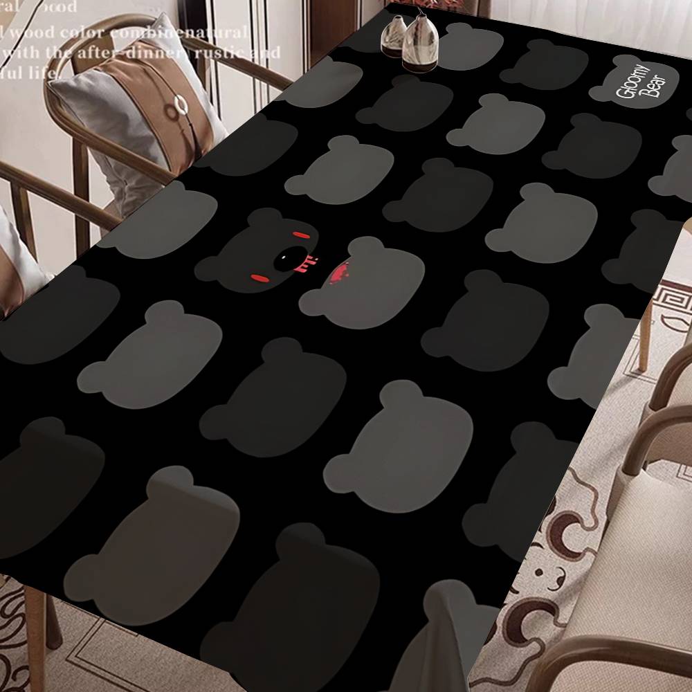 Cartoon G-gloomy Bear Tischdec – Home Textiles Today News Bewertung und Preis