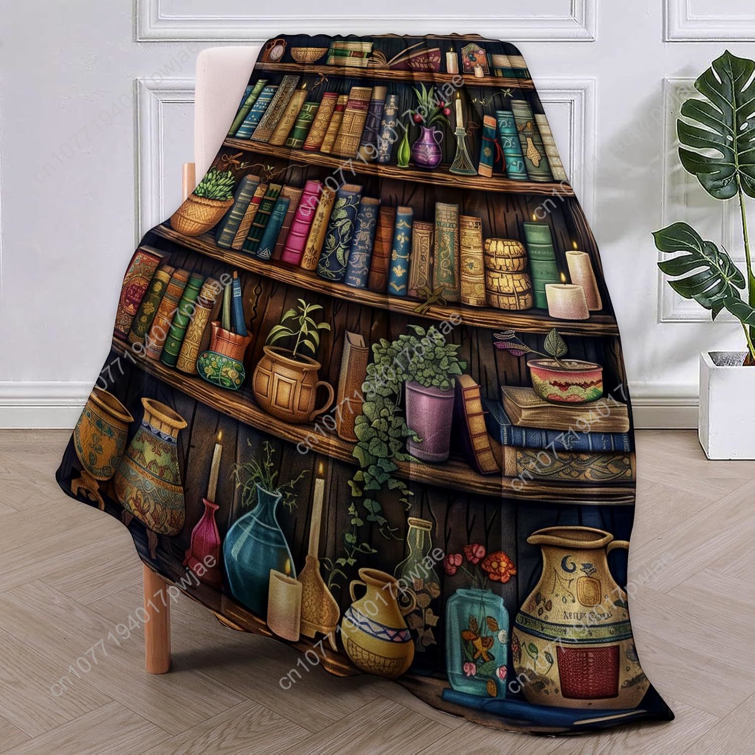 Vintage-Bücherregaldecke, Lese – Quality Home Textiles Bewertung und Preis