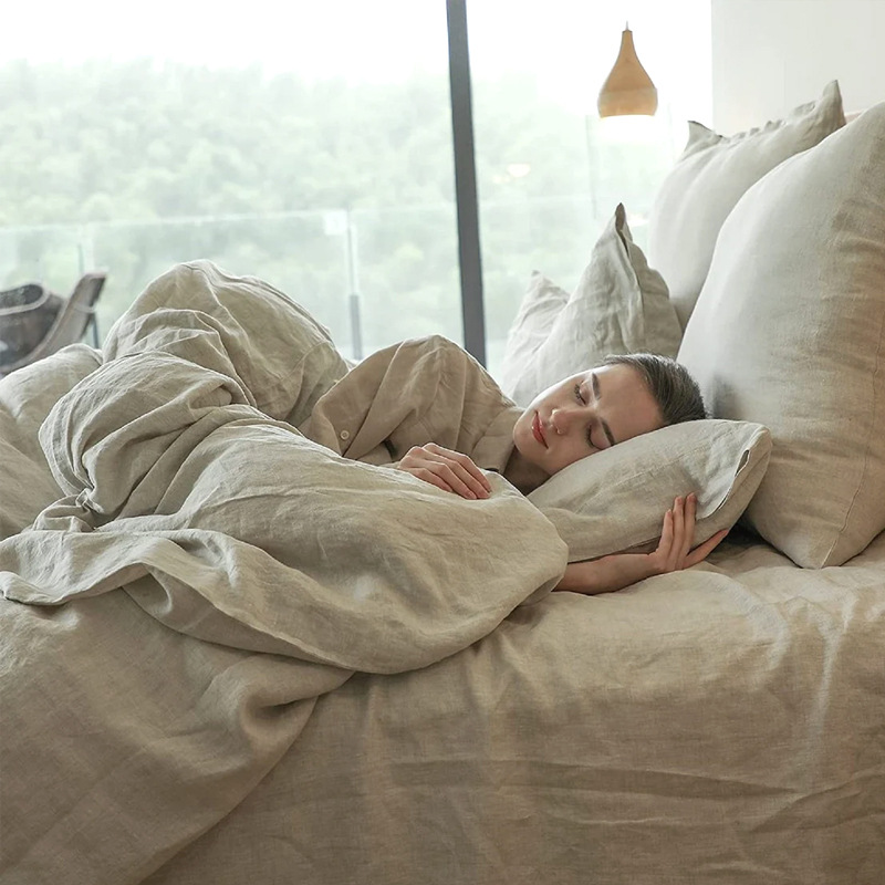 100% Leinen Bettbezug Steingew – Quality Home Textiles Bewertung und Preis