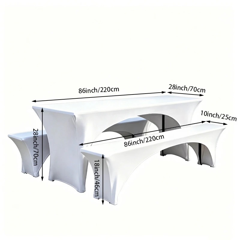 3-teilige Spandex-Tischdecke m – Home Textiles Today News Bewertung und Preis