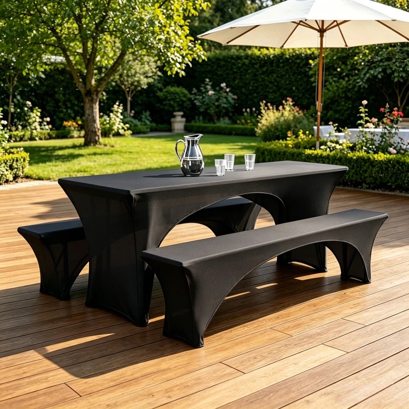 3-teilige Spandex-Tischdecke m – Home Textiles Today News Bewertung und Preis