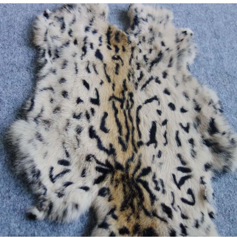 1pc Natur Echt Kaninchen Fell  – Home Textiles Sale Bewertung und Preis