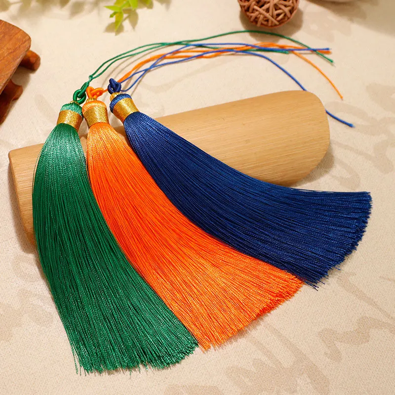 1PC 13CM Handwerk Quasten Seid – Home Textiles Design Bewertung und Preis
