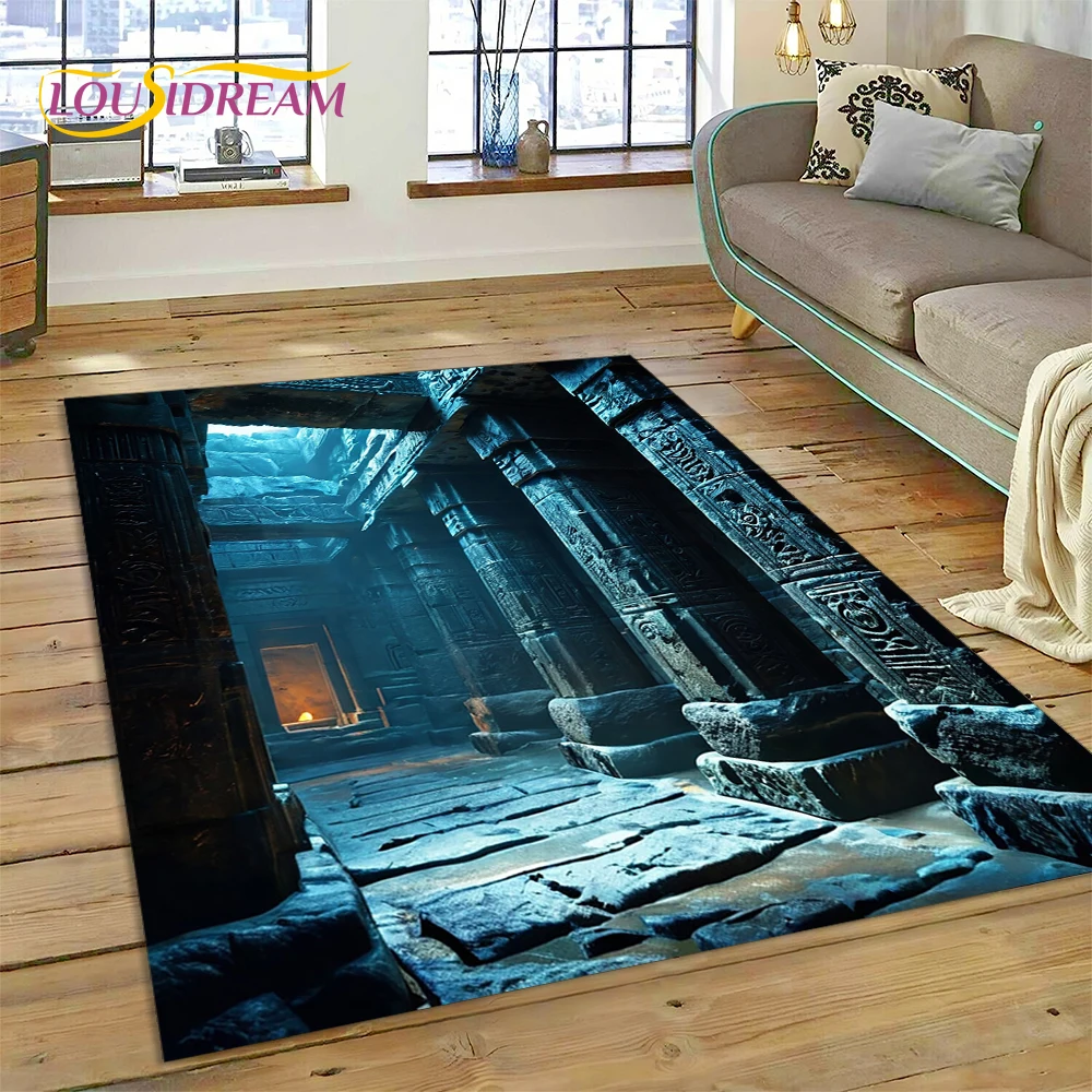 Illusion God's Temple Tür Tor  – Home Textiles Sale Bewertung und Preis