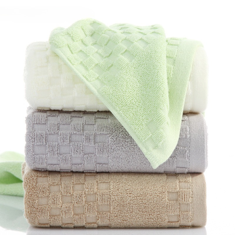 1 Stück Weiche Reine Baumwoll- – Home Textiles Face Towel Bewertung und Preis