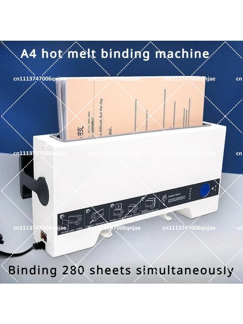 A4 110V Heißklebe-Bindemaschin – Home Textiles Fabric Bewertung und Preis