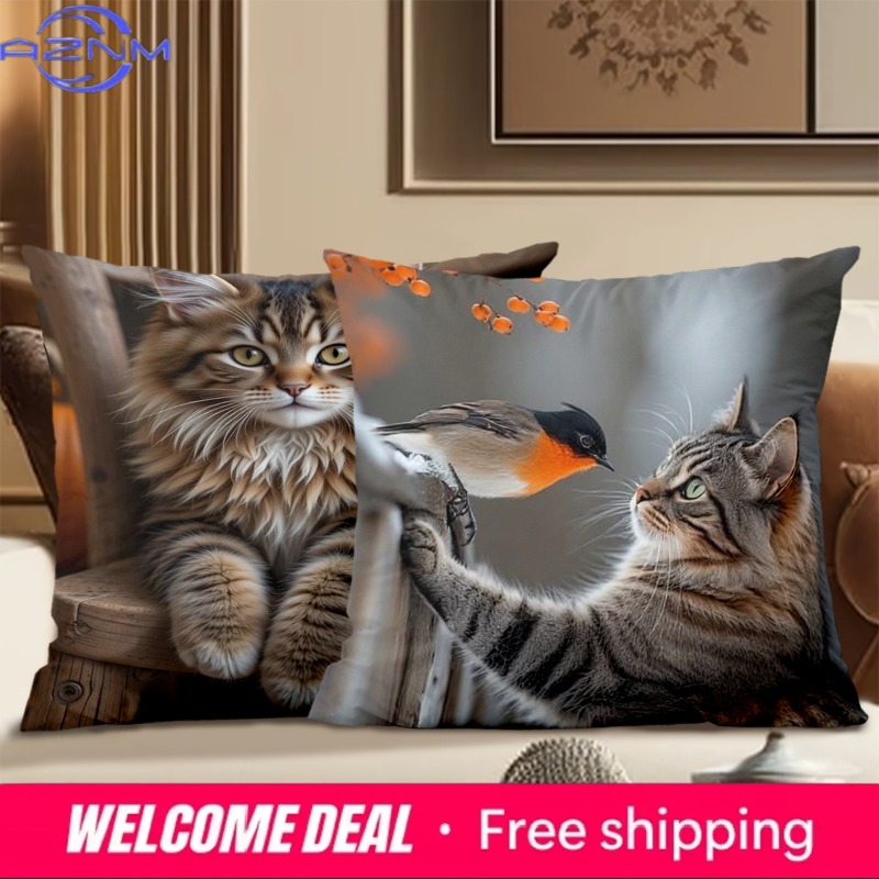 Niedliche Katzenkissen mit ver – Home Textiles Images Bewertung und Preis