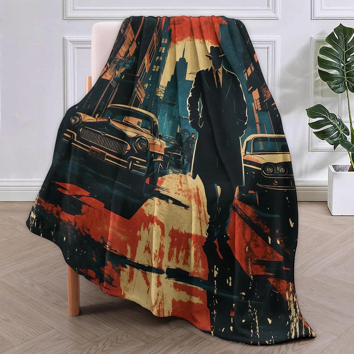 Noir Detective-Decke, Geschenk – Quality Home Textiles Bewertung und Preis
