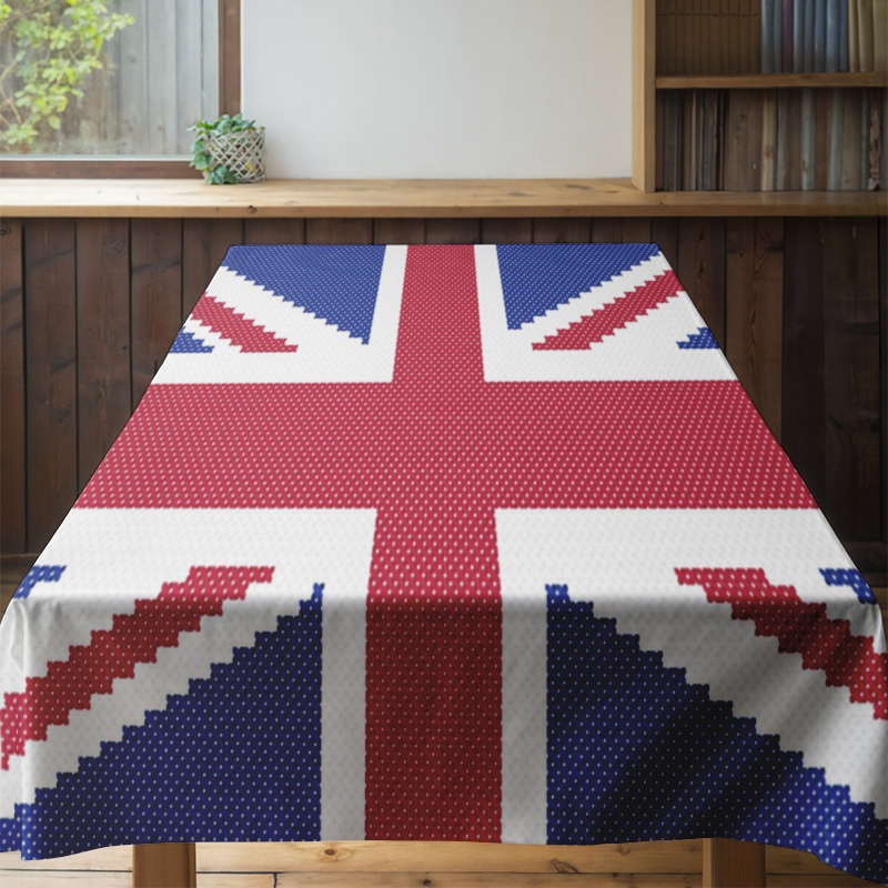 Tischdecke mit britischer Flag – Home Textiles Uk Bewertung und Preis