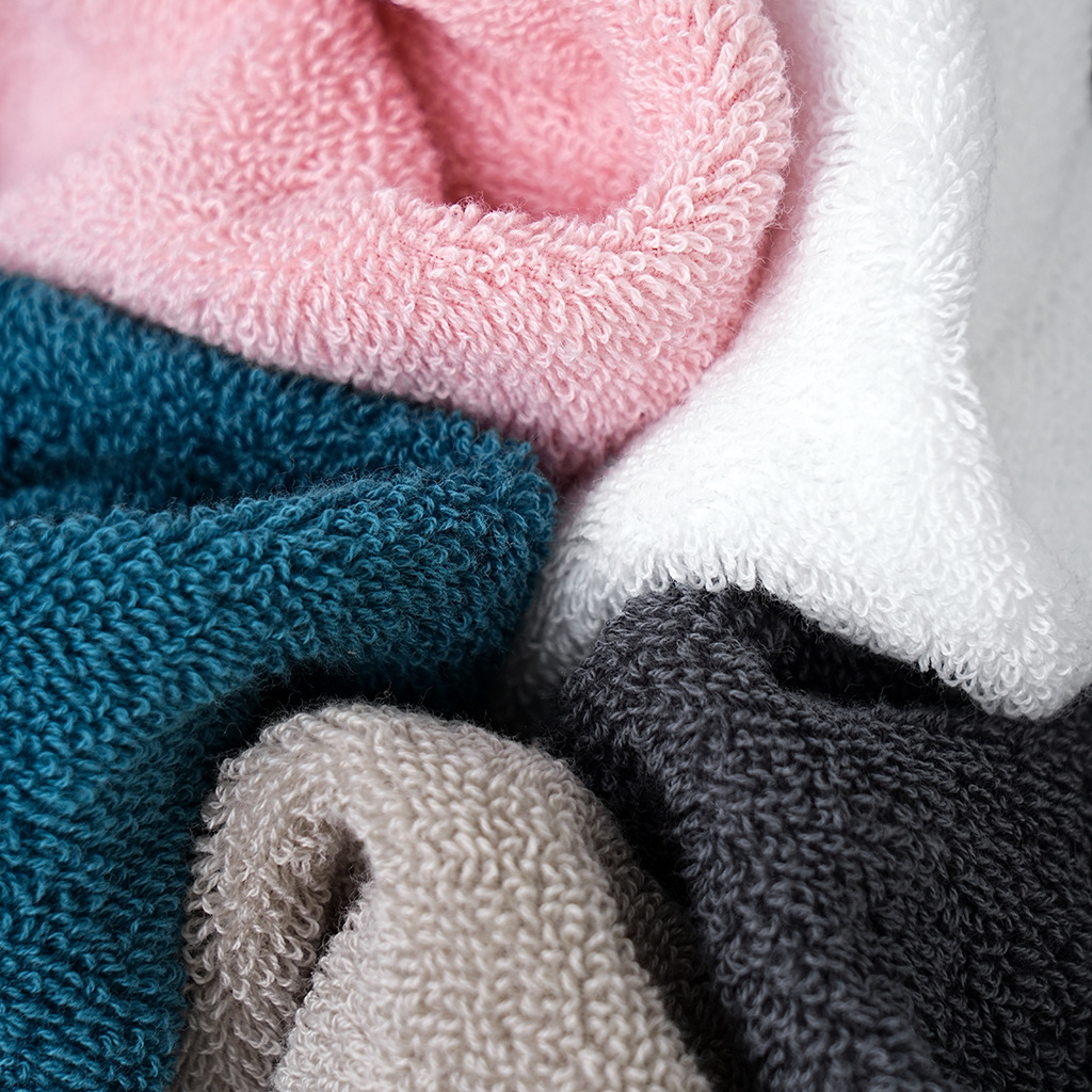 Blaues Baumwoll-Badehandtuch-S – Home Textiles Face Towel Bewertung und Preis