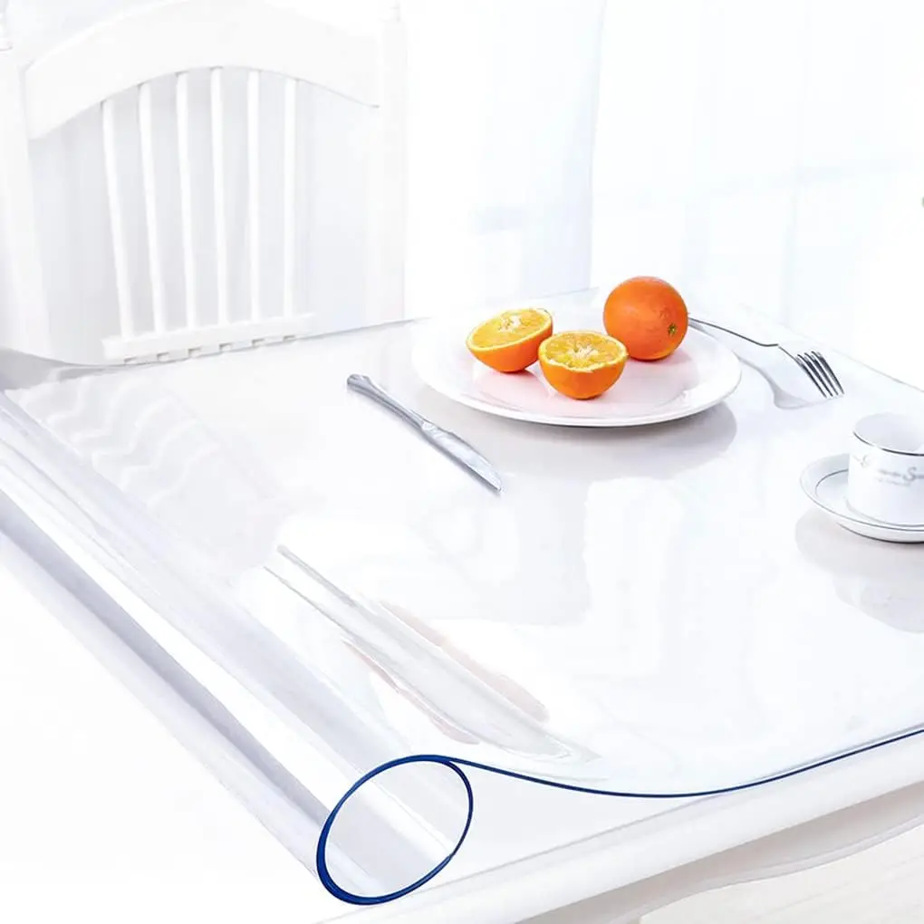 Durchsichtiger Vinyl-Tischdeck – Home Textiles Today News Bewertung und Preis